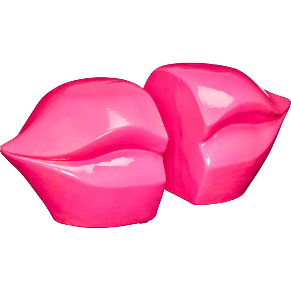 Kwantum Decoratie Beelden|Boekensteun Lips Fuchsia
