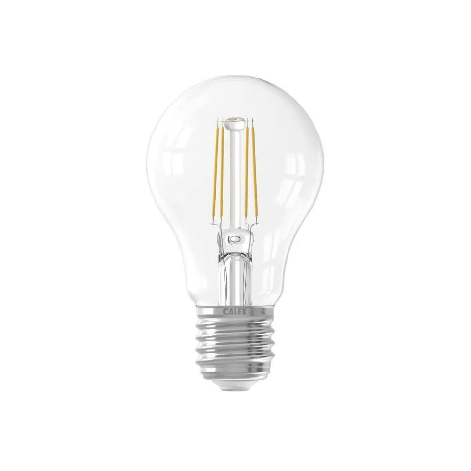 Kwantum Lichtbronnen|Calex LED-standaardlamp - Transparant - E27 Dimbaar