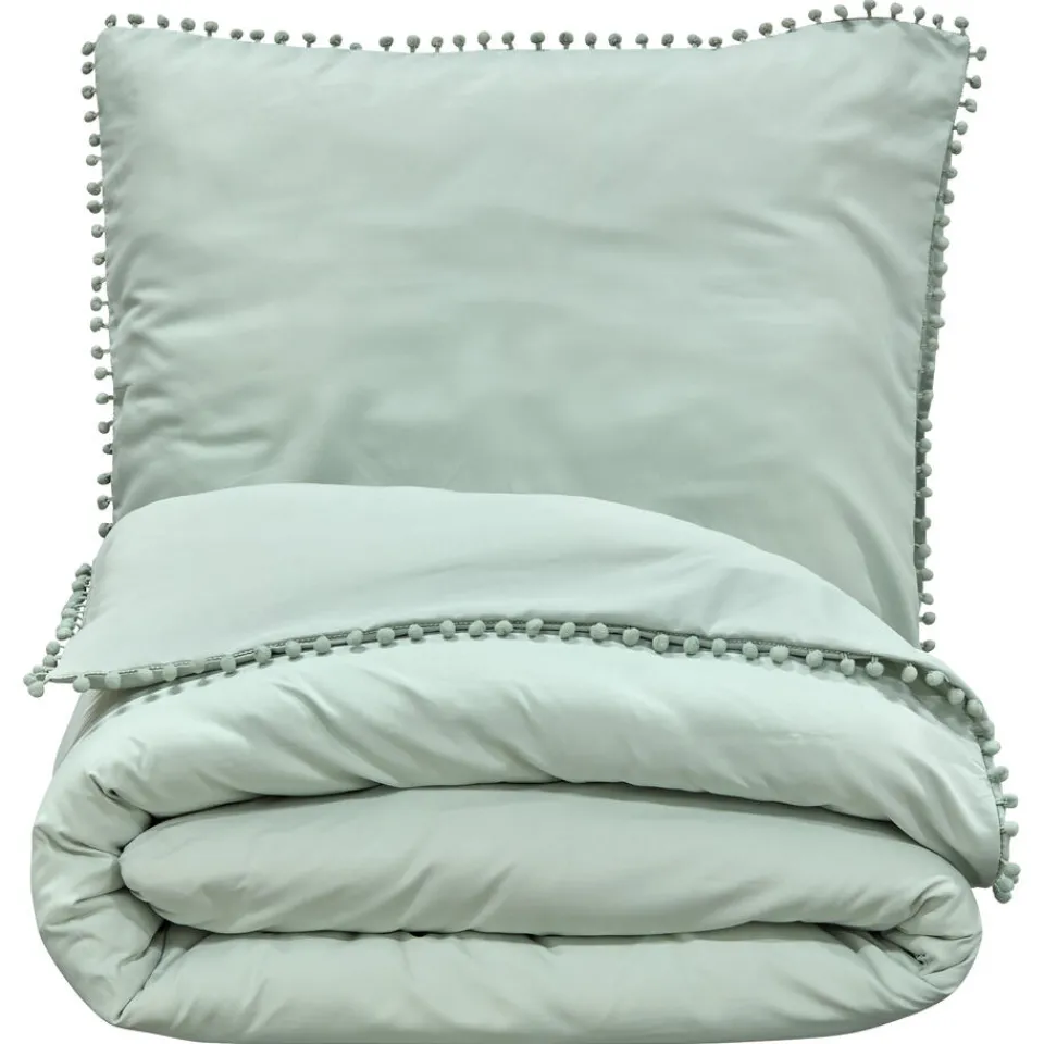 Kwantum Dekbedovertrekken|Dekbedovertrek Daisy Groen - 240x220 Cm