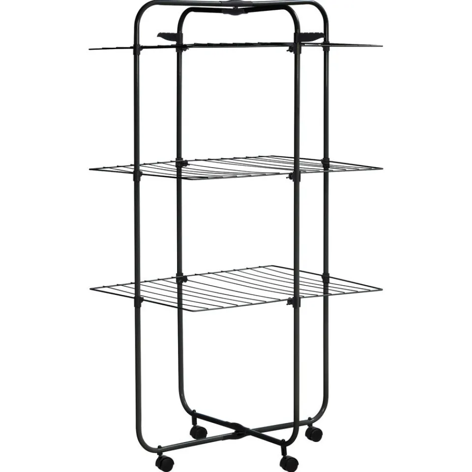 Kwantum Droogrekken|Droogtoren 3 Laags Zwart