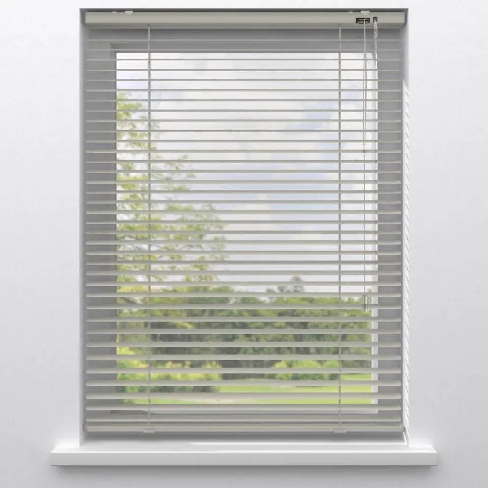 Kwantum Aluminium Jaloezieën|Jaloezieën|Fenstr Aluminium Jaloezie Hedy Beige 25mm