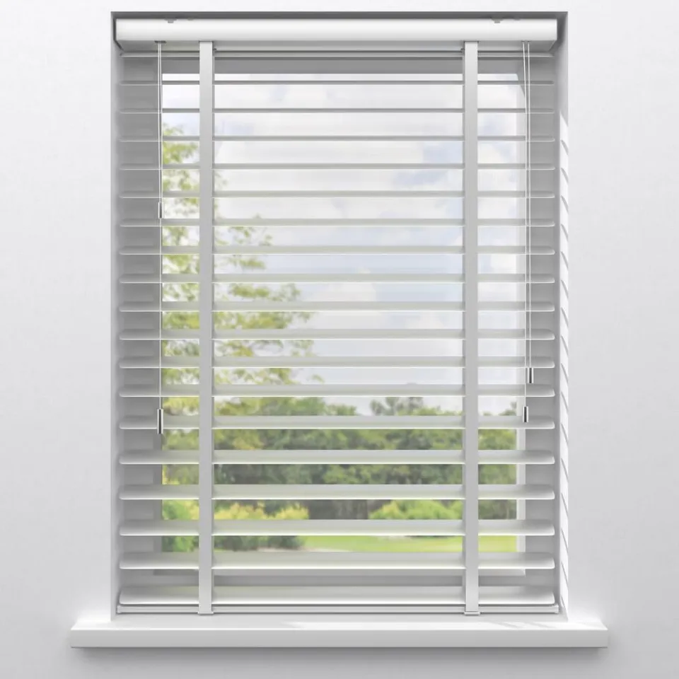 Kwantum Aluminium Jaloezieën|Houten Jaloezieën|Fenstr Aluminium Jaloezie Elvi Zilver 50mm