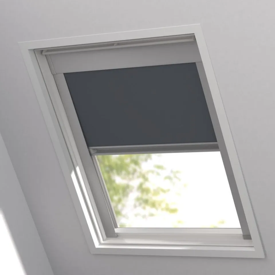 Kwantum Rolgordijnen|Dakraam Rolgordijnen|Fenstr Dakraam Rolgordijn Dave Verduisterend