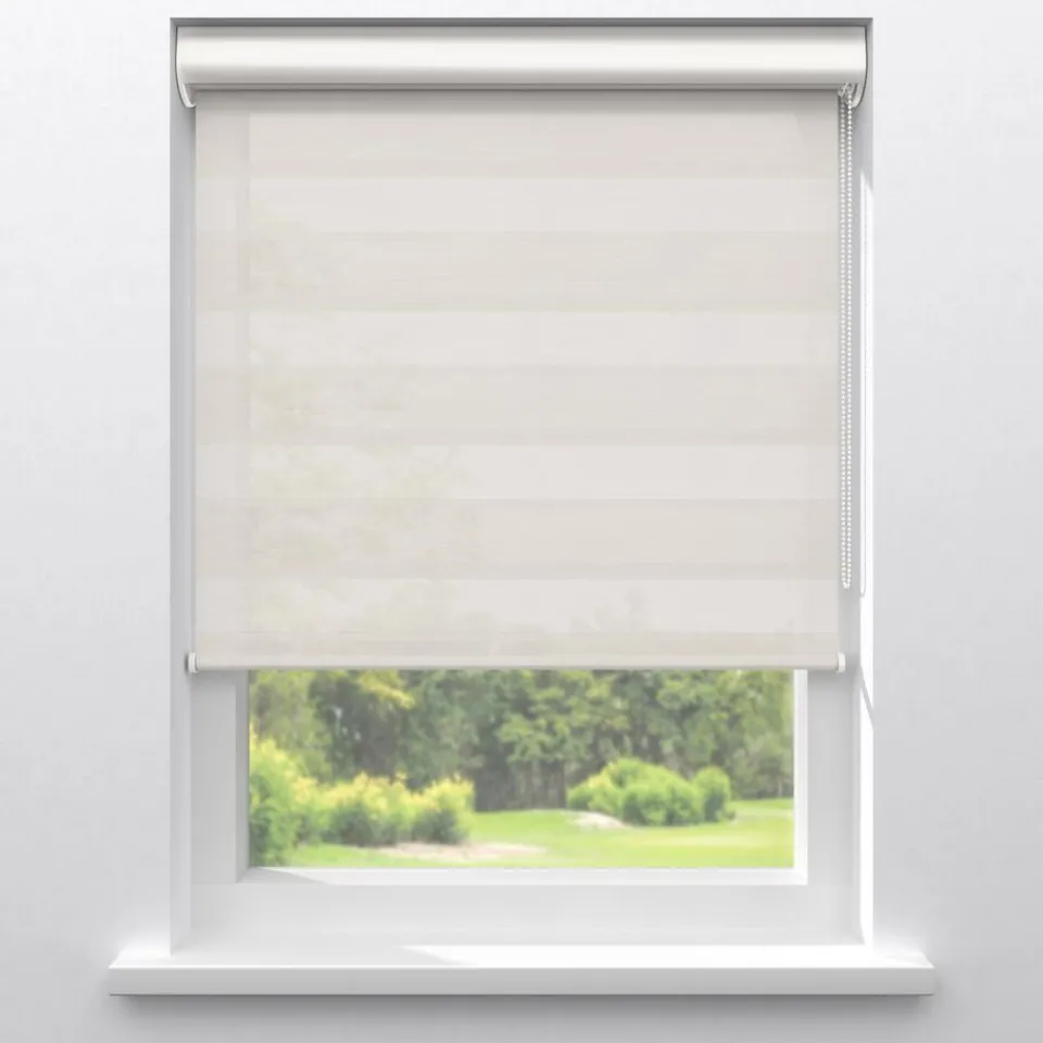 Kwantum Duo-Rolgordijnen|Fenstr Duo Rolgordijn Robin Offwhite