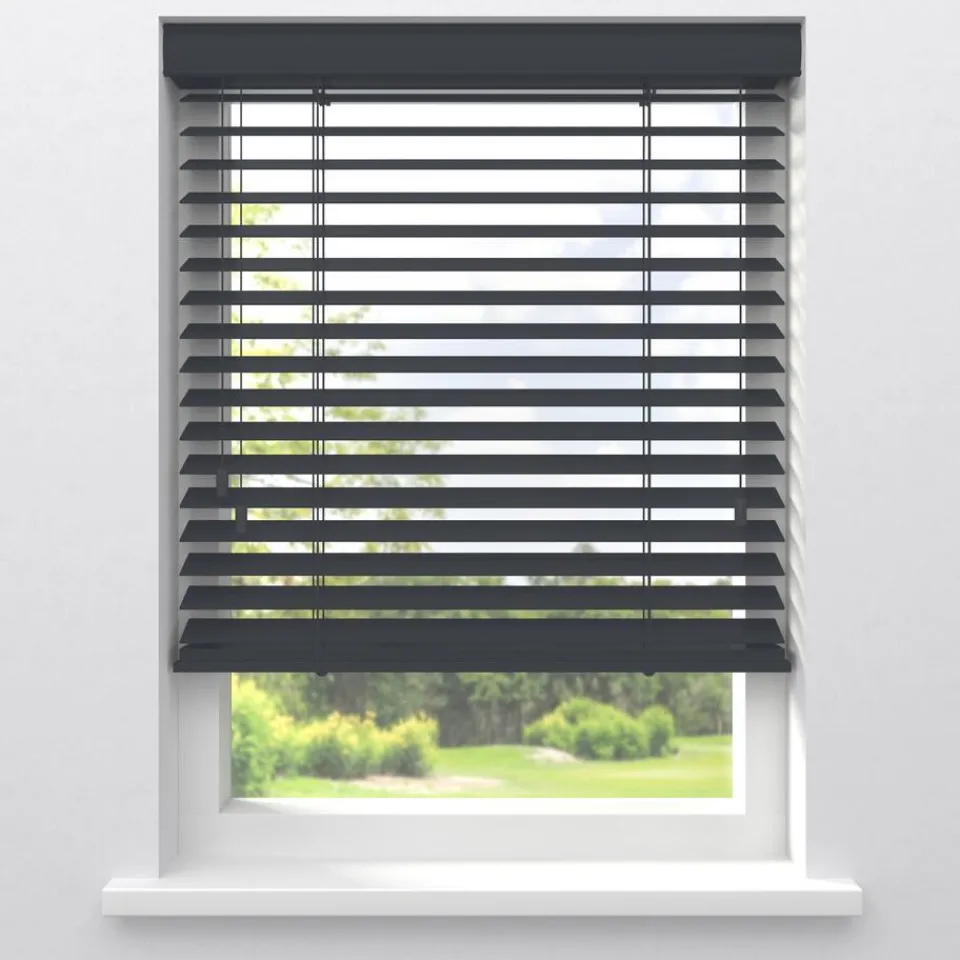 Kwantum Aluminium Jaloezieën|Houten Jaloezieën|Fenstr Houten Jaloezie Theun 65mm