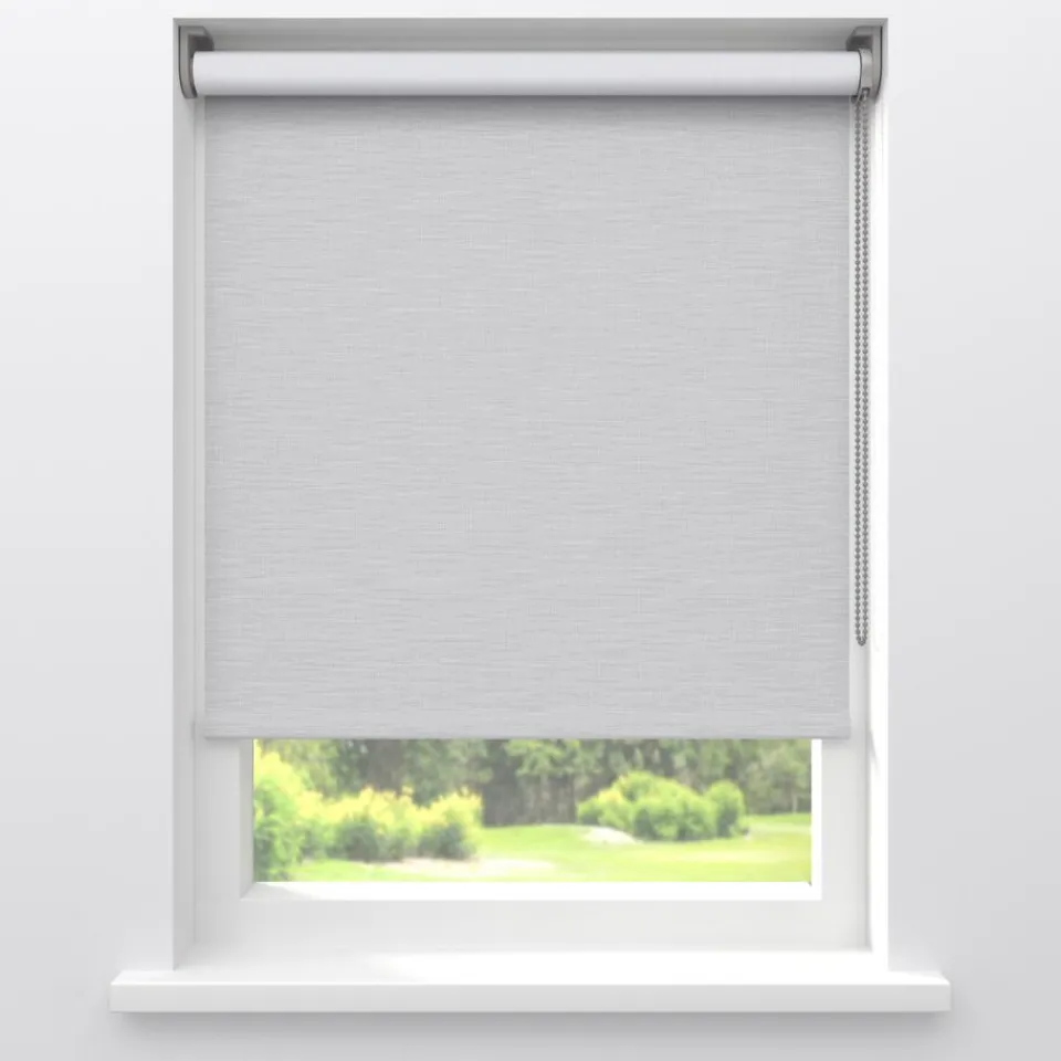 Kwantum Rolgordijnen|Fenstr Rolgordijn Lynn Grijs Verduisterend