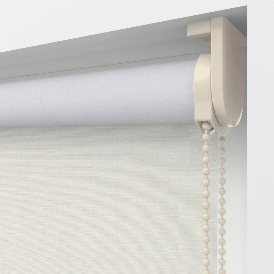 Kwantum Rolgordijnen|Fenstr Rolgordijn Lynn Off-White Verduisterend