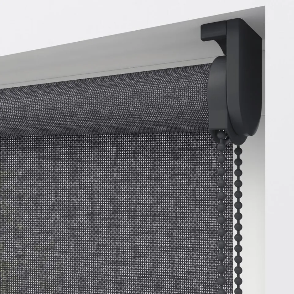 Kwantum Rolgordijnen|Fenstr Rolgordijn Screen Sep Donkergrijs