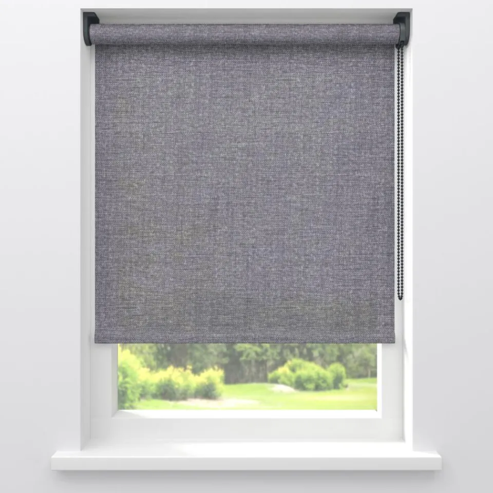 Kwantum Rolgordijnen|Fenstr Rolgordijn Screen Sep Grijs