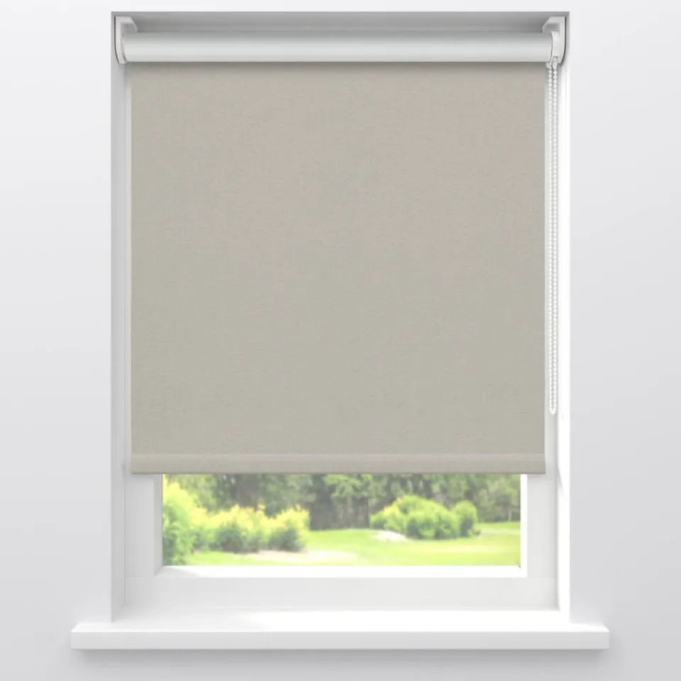 Kwantum Rolgordijnen|Fenstr Rolgordijn Noor Cement Verduisterend