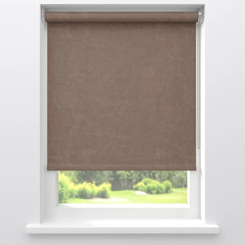 Kwantum Rolgordijnen|Fenstr Rolgordijn Gus Velours Deels Verduisterend