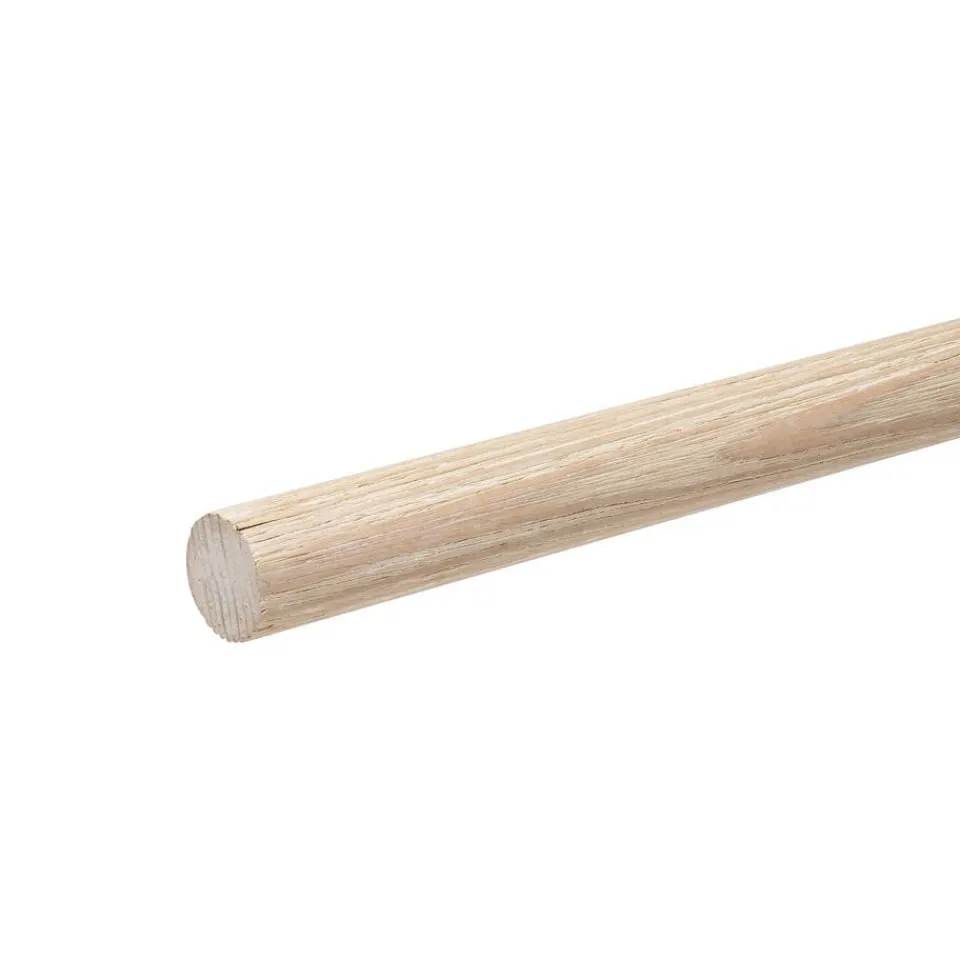 Kwantum Gordijnroedes|Gordijnroede 240 Cm Hout - Ø28mm