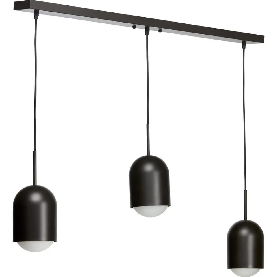 Kwantum Hanglampen|Hanglamp Beanie 3-Lichts Zwart
