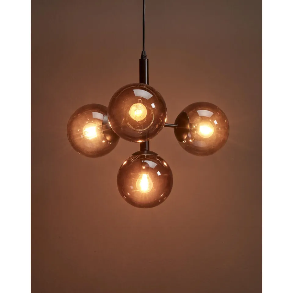 Kwantum Hanglampen|Hanglamp Saba Zwart