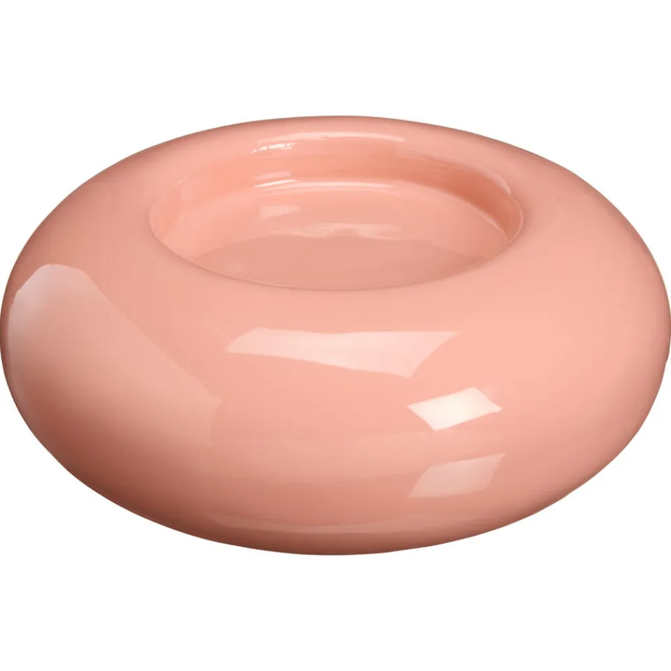 Kwantum Kandelaars|Kandelaars|Kandelaar Bumper Roze 13,5 Cm ø 14 Cm
