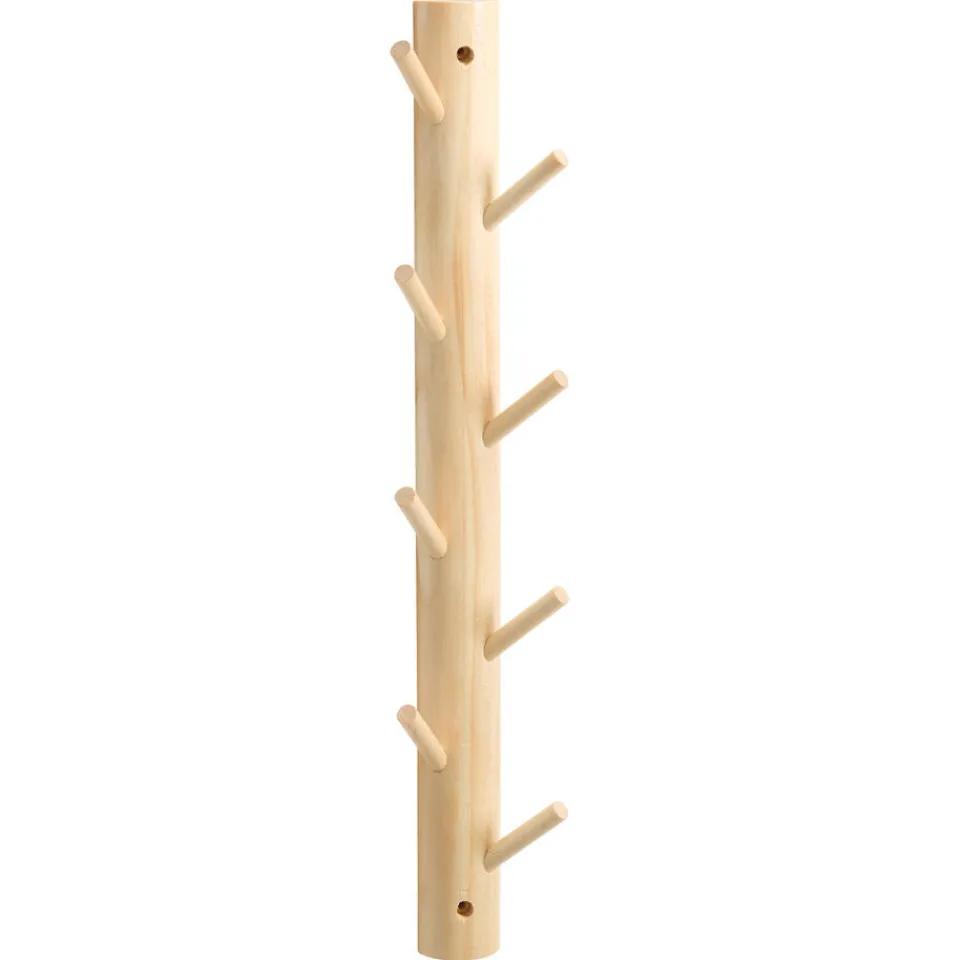 Kwantum Kapstokken|Wanddecoratie|Kapstok Wavrin Naturel