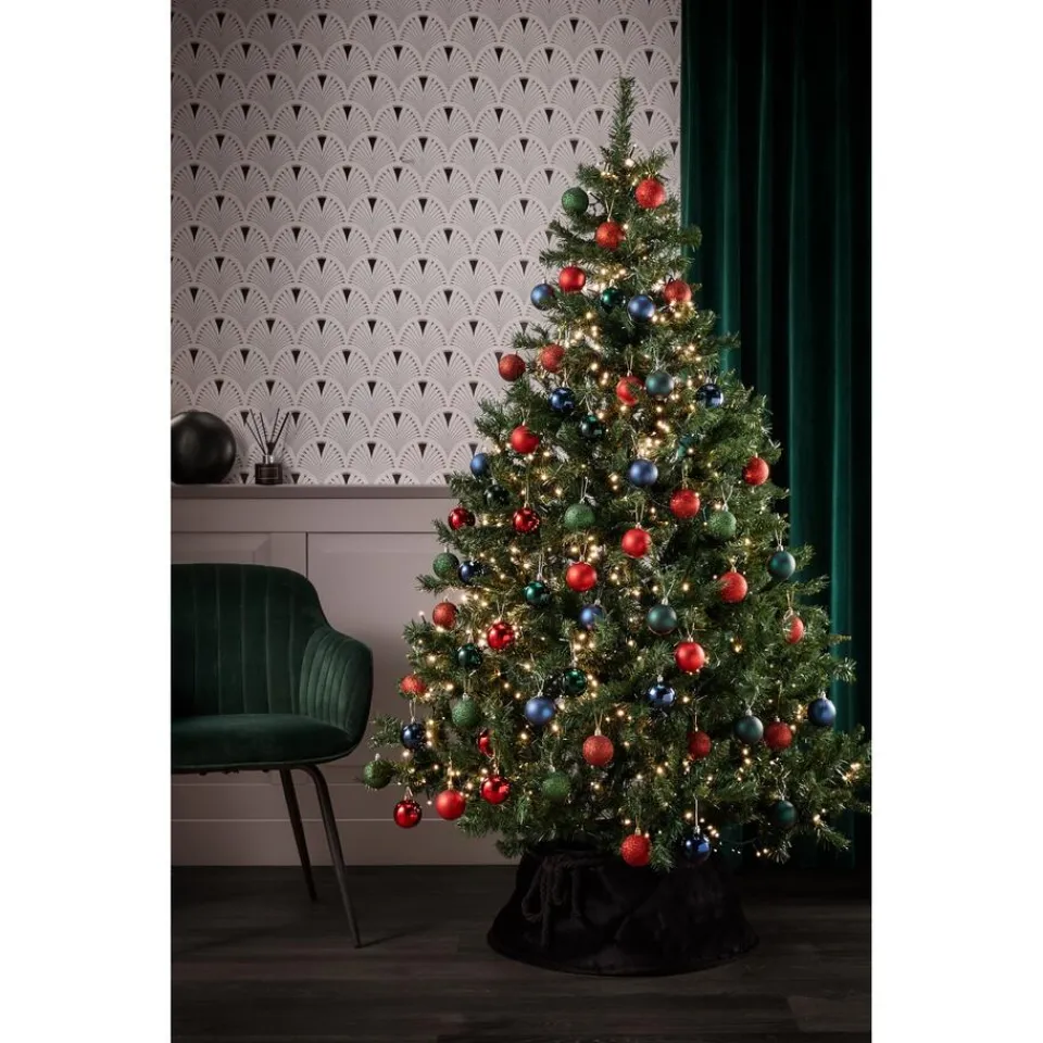 Kwantum Kerstboomrokken|Kerstboomrok Velours Zwart