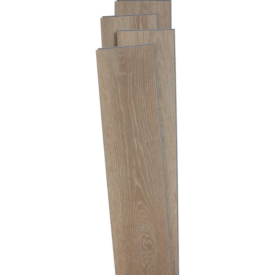 Kwantum Klik Pvc-Vloeren|Klik PVC Laurin Taupe Eiken