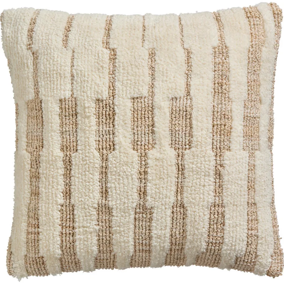 Kwantum Sierkussens|Kussen Chenille Naturel 45x45 Cm
