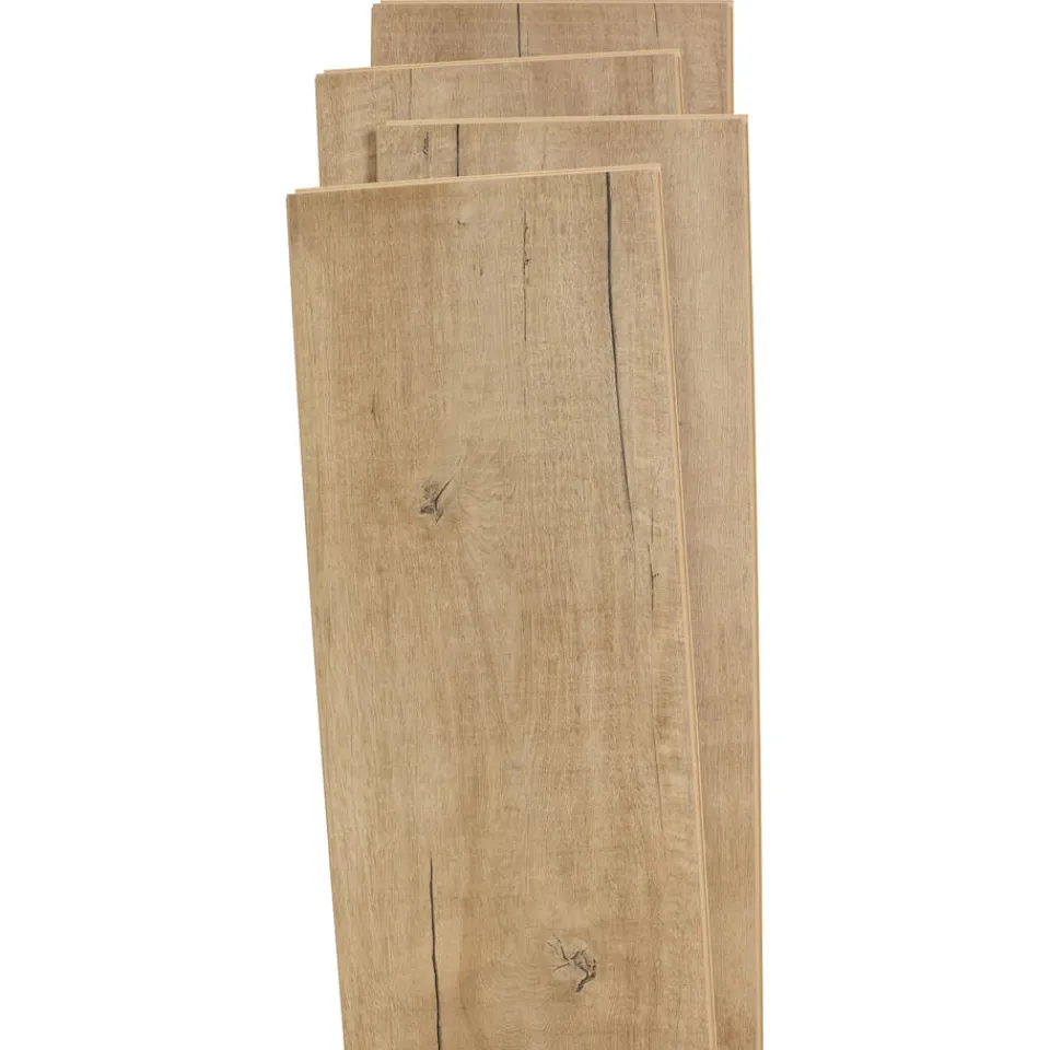 Kwantum Extra Breed Laminaat|Houtlook Laminaat|Laminaat Brampton Naturel Eiken XL Plank