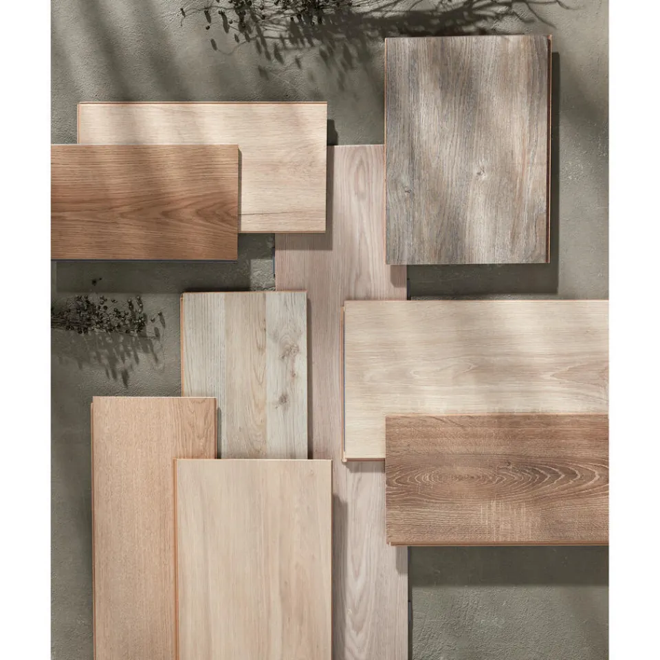 Kwantum Extra Breed Laminaat|Houtlook Laminaat|Laminaat Forest Grijs Eiken XL Plank