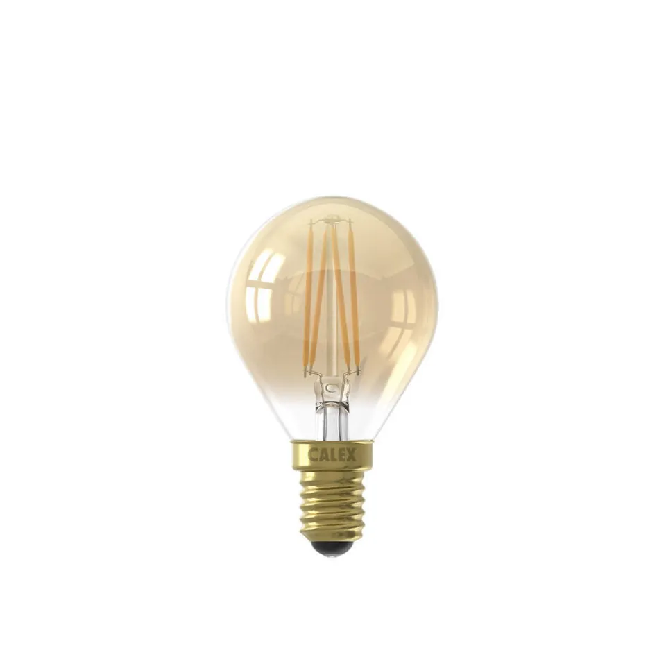 Kwantum Lichtbronnen|Led Kogel Dimbaar Goud