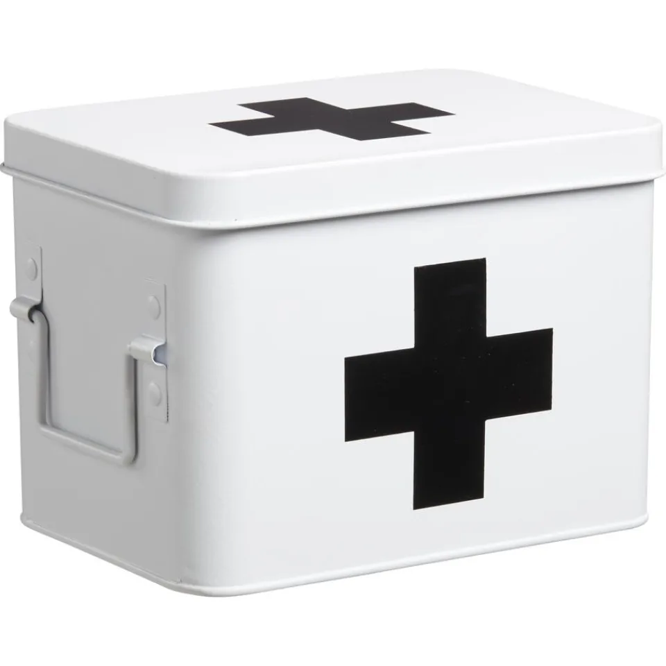 Kwantum Badkameraccessoires|Medicijnbox Wit 22x15 Cm