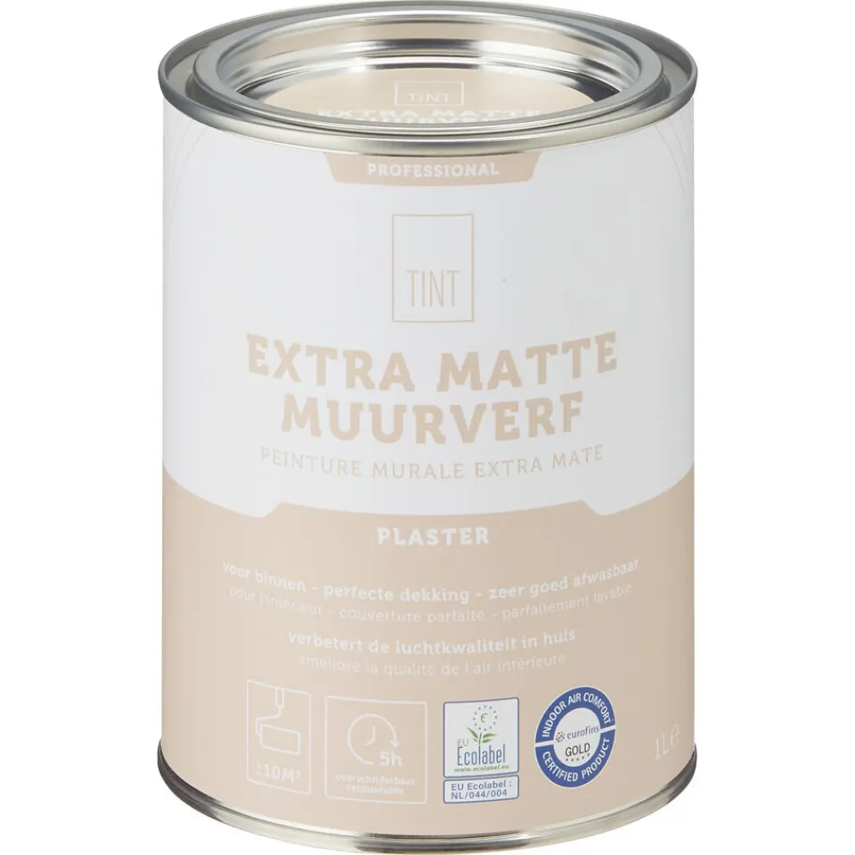 Kwantum Muurverf|Muurverf Professional Plaster 1 L