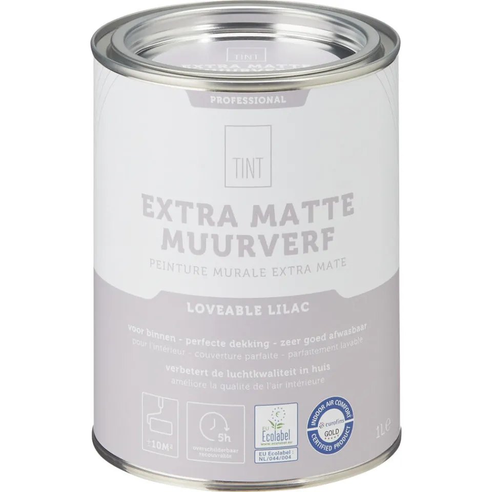 Kwantum Muurverf|Muurverf Professional Loveable Lilac 1 L