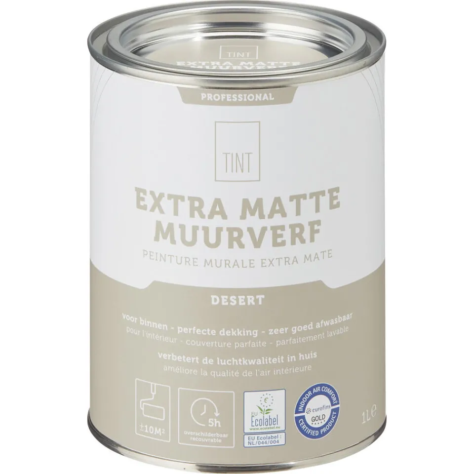 Kwantum Muurverf|Muurverf Professional Desert 1 L