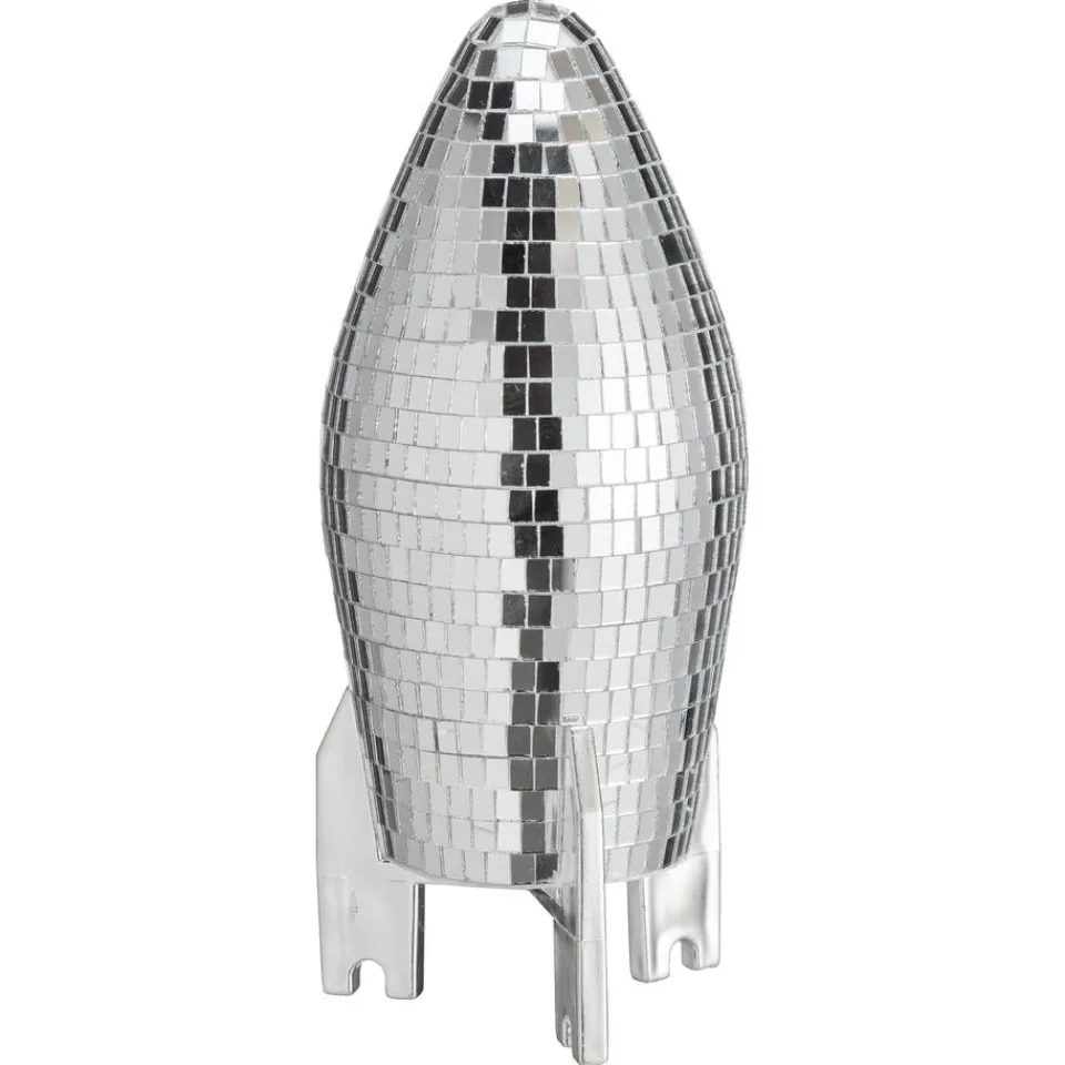 Kwantum Kerstdecoratie|Decoratie Beelden|Object Raket Disco Zilver