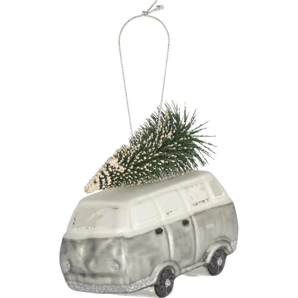 Kwantum Kerstballen & Kerstornamenten|Ornament Bus Met Kerstboom