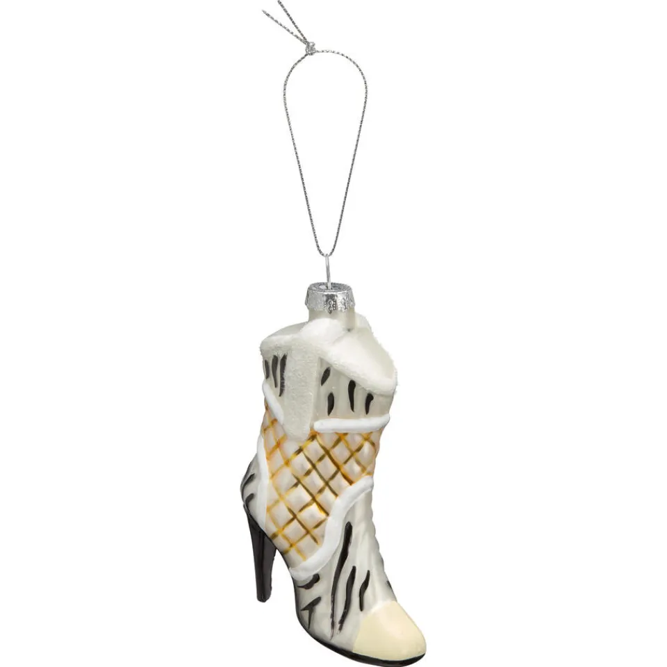 Kwantum Kerstballen & Kerstornamenten|Ornament Laars Zebra