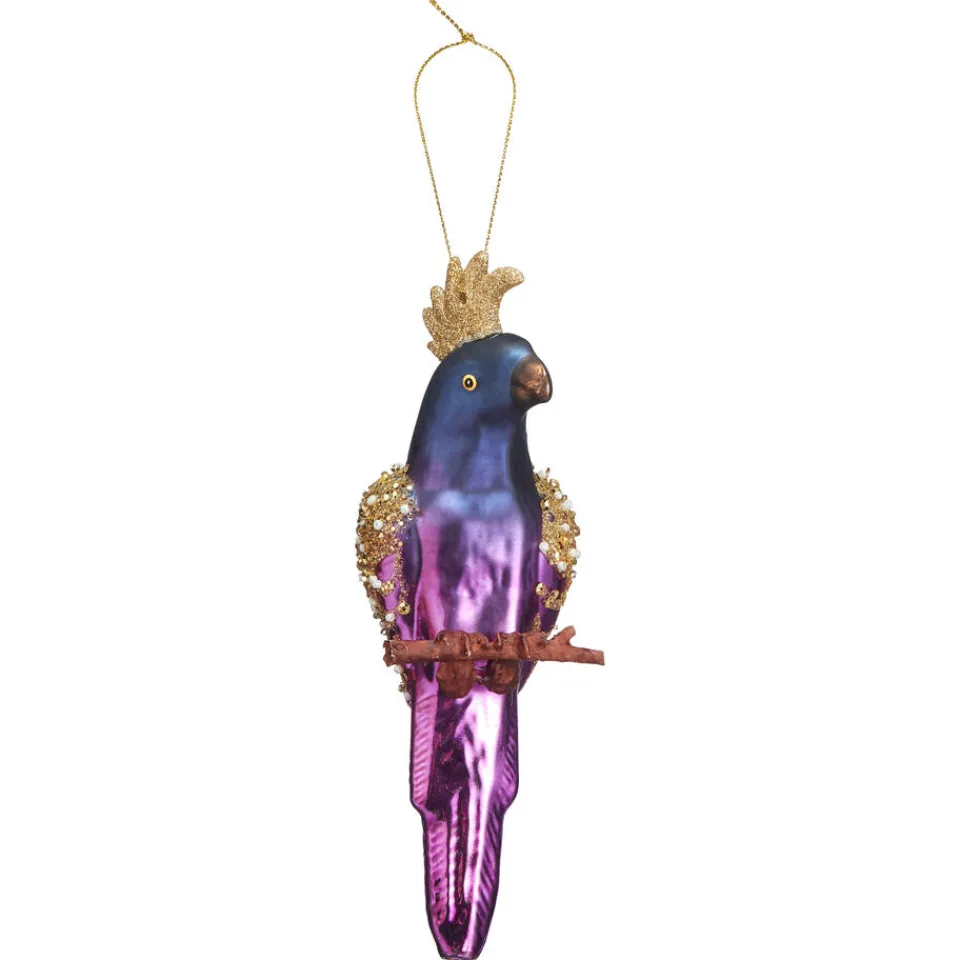 Kwantum Kerstballen & Kerstornamenten|Ornament Papegaai Multicolor