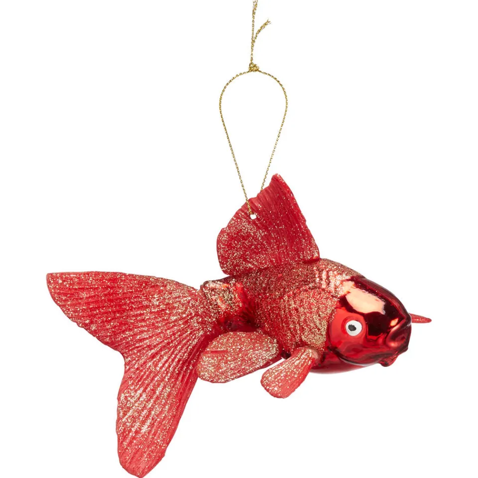 Kwantum Kerstballen & Kerstornamenten|Ornament Vis Rood