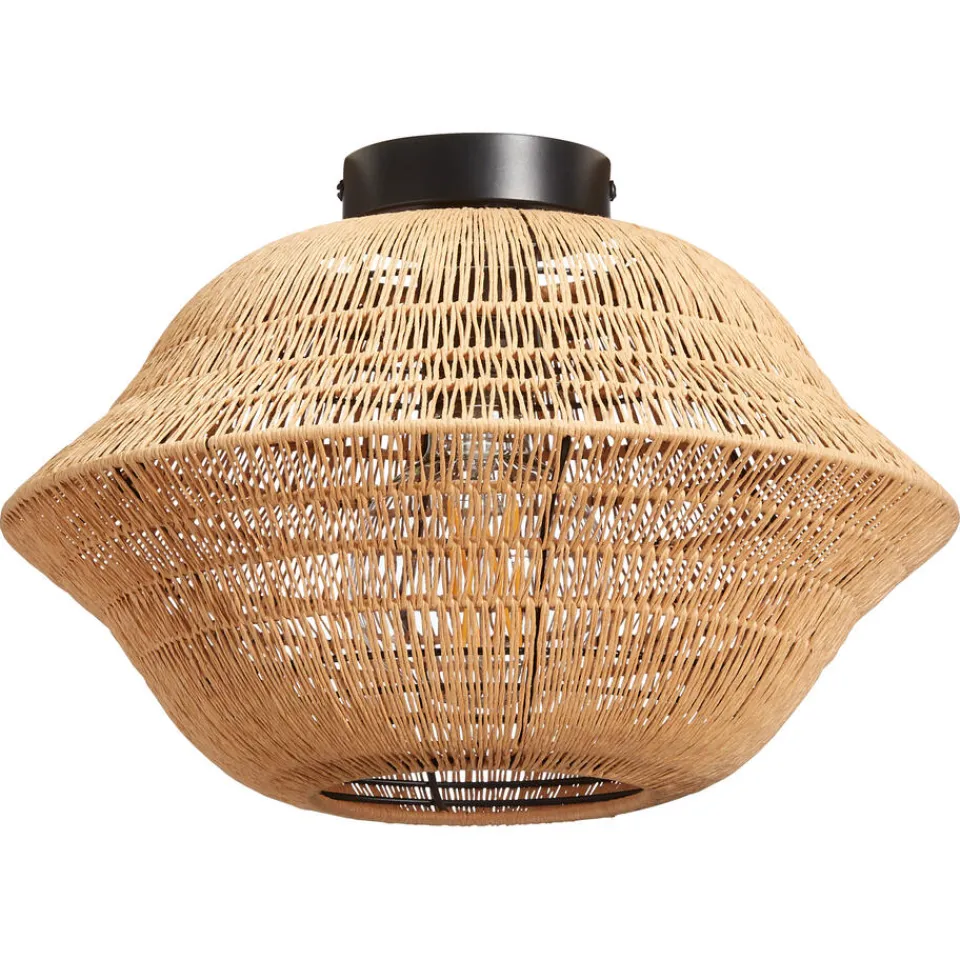 Kwantum Plafondlampen|Plafondlamp Leto Naturel