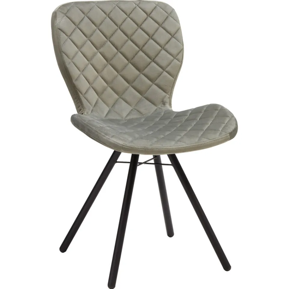 Kwantum Eetkamerstoelen|Stoel Lucca Legergroen