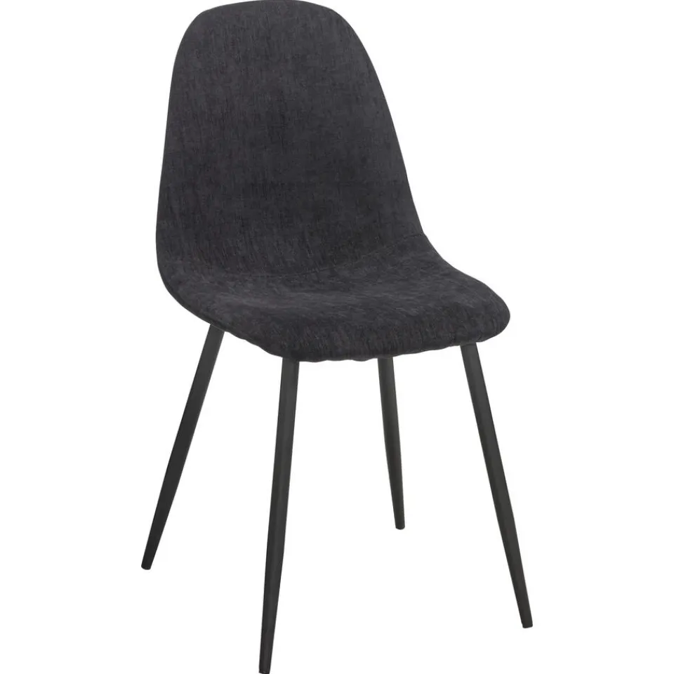 Kwantum Eetkamerstoelen|Stoel Napoli Zwart