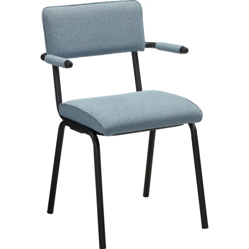 Kwantum Eetkamerstoelen|Stoel Zoppola Blauw