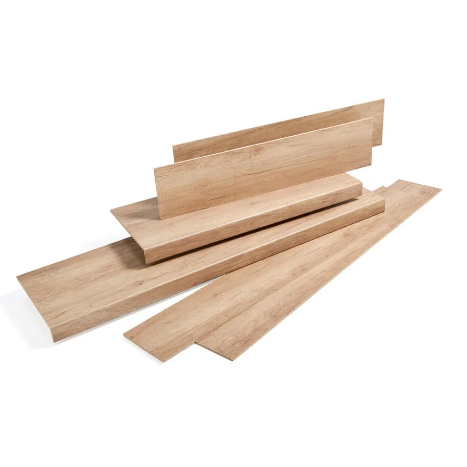 Kwantum Traprenovatie & Trapbekleding|Stootbord Callery Naturel Eiken 2st - 136 Cm