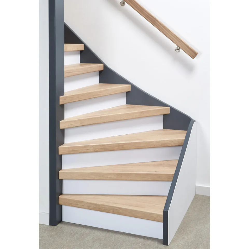 Kwantum Traprenovatie & Trapbekleding|Stootbord Callery Naturel Eiken 2st - 136 Cm