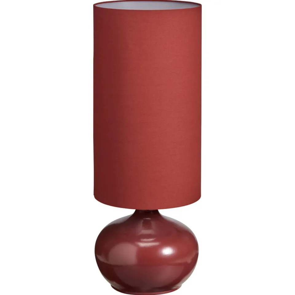 Kwantum Tafellampen|Tafellamp Ida XL Donker Rood