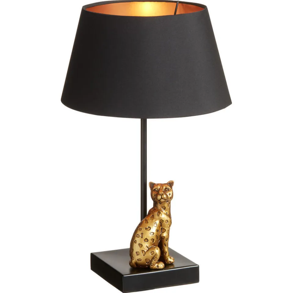 Kwantum Tafellampen|Tafellamp Leopard Zwart