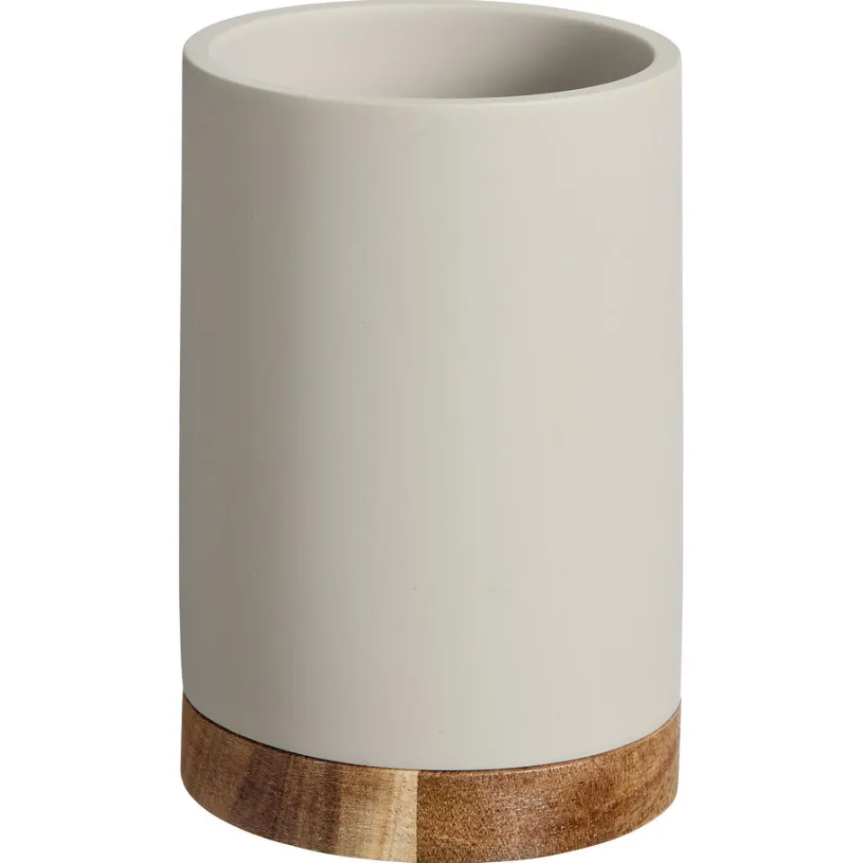 Kwantum Badkameraccessoires|Tandenborstelhouder Acacia Lichtgrijs