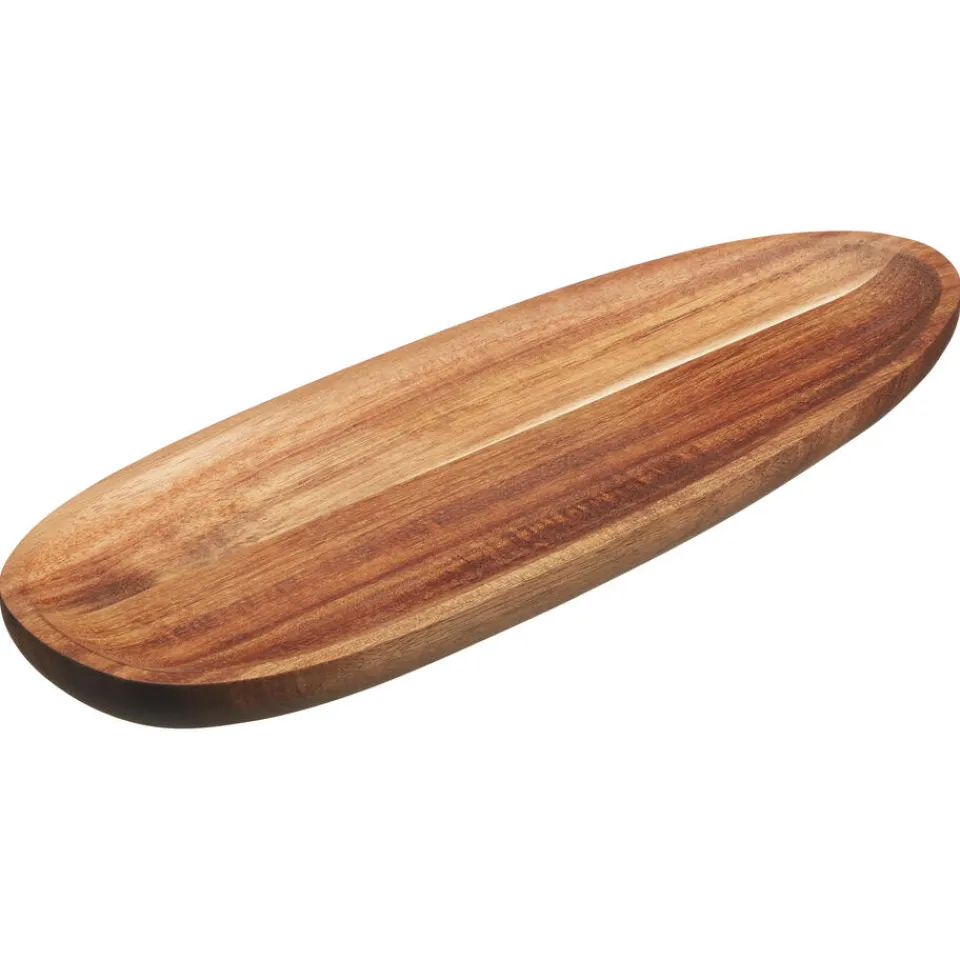 Kwantum Badkameraccessoires|Tray Organic Wood Naturel 32x12 Cm