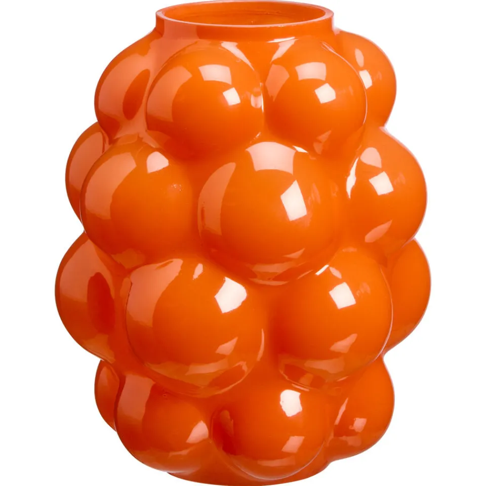 Kwantum Vazen & Potten|Vaas Bubble Oranje