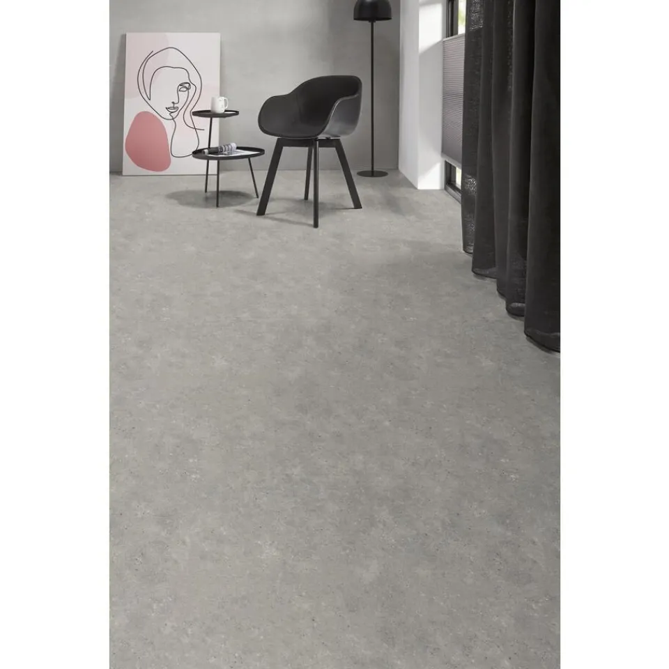 Kwantum Vinyl Vloeren|Vinyl Sutton Grijs Betonlook