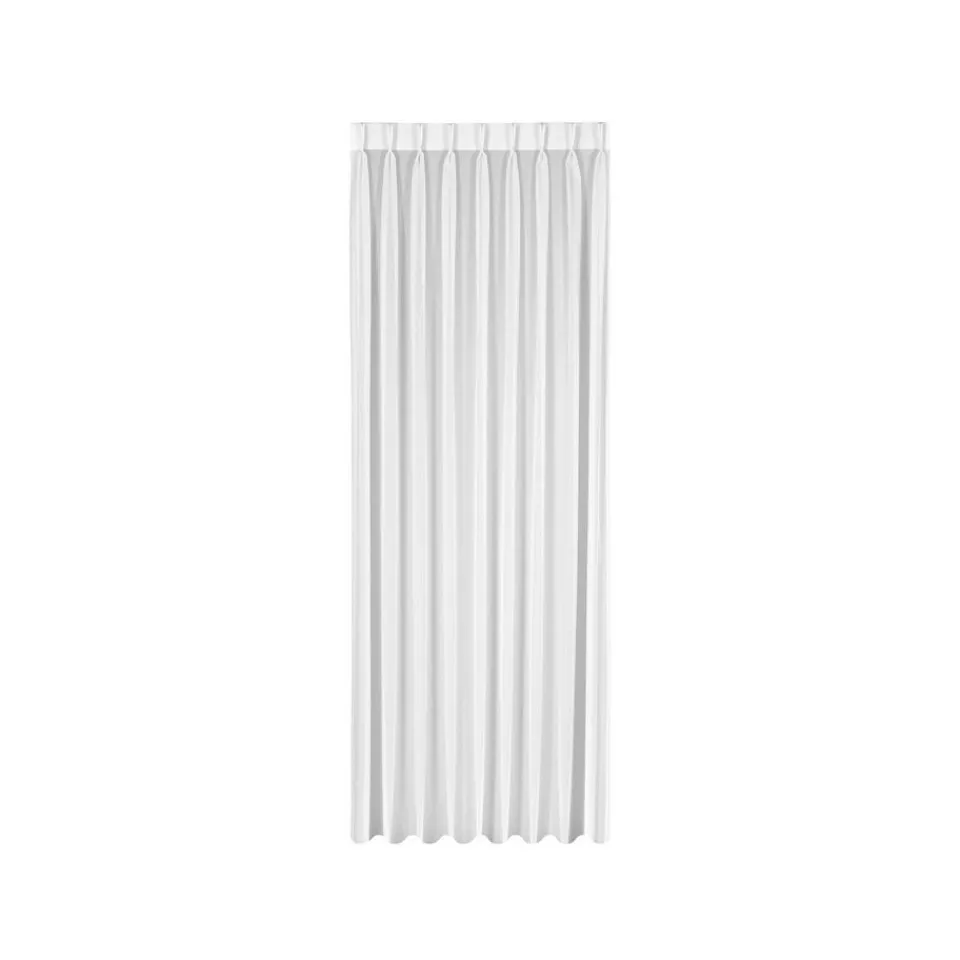 Kwantum Vouwgordijnen|Vitrages|Vitrage Bjork Wit 150 Cm