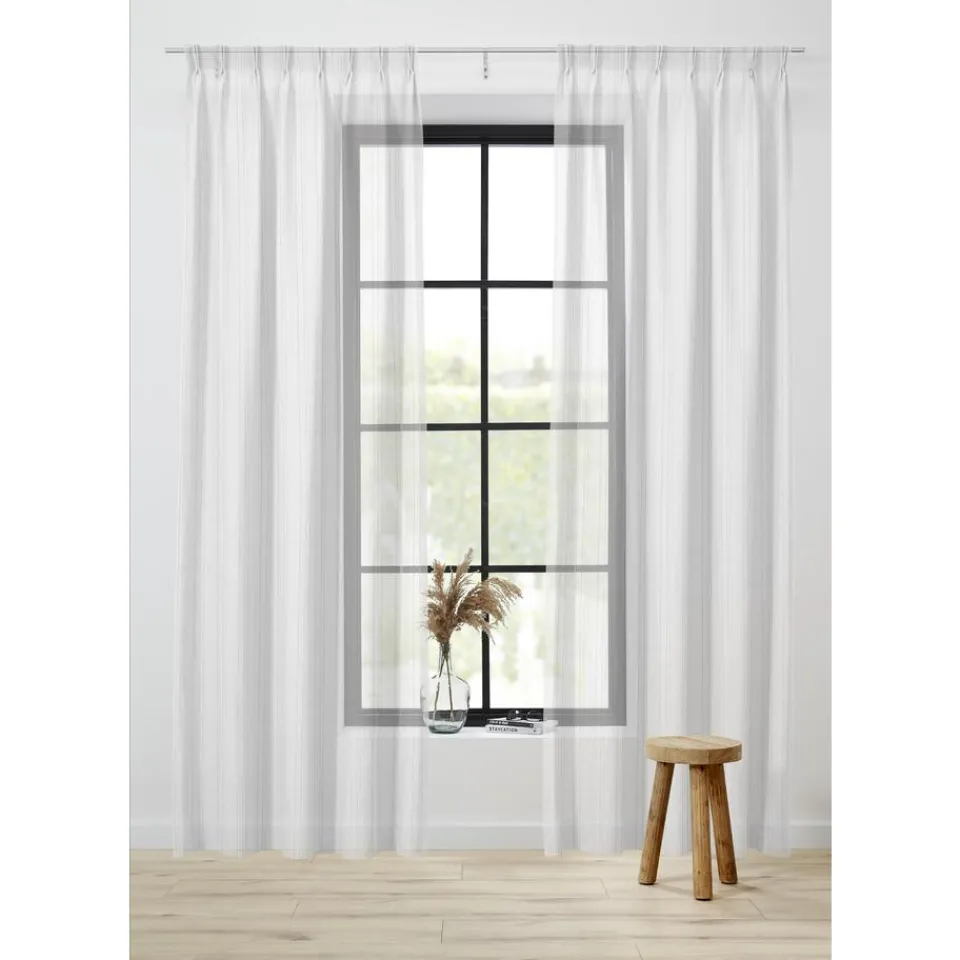 Kwantum Vouwgordijnen|Vitrages|Vitrage Maxima Wit 150 Cm