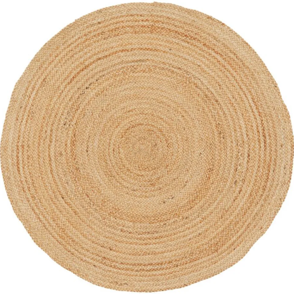 Kwantum Vloerkleden|Vloerkleden Woonkamer|Vloerkleed Solis Naturel - Ø 200 Cm